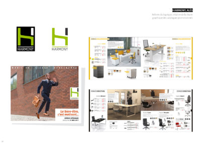 Harmony - Logo, charte graphique, catalogues promotionnels