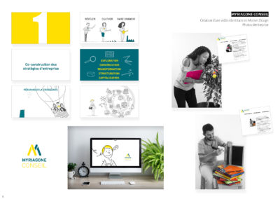 Myriagone Conseil - Vidéo identitaie en Motion design et photos d'entreprise