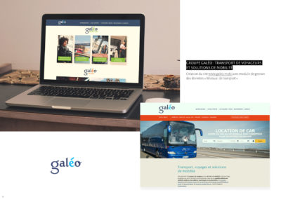 Galéo, conception et développement d'un site internet