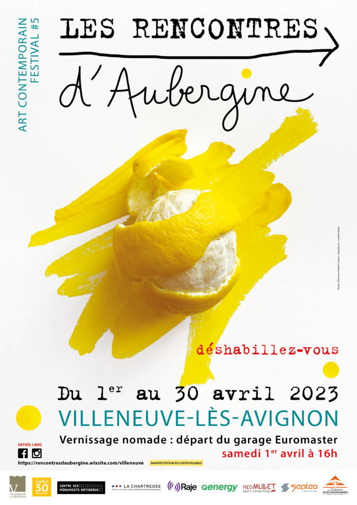 Affiche Rencontres d'Aubergine 2023